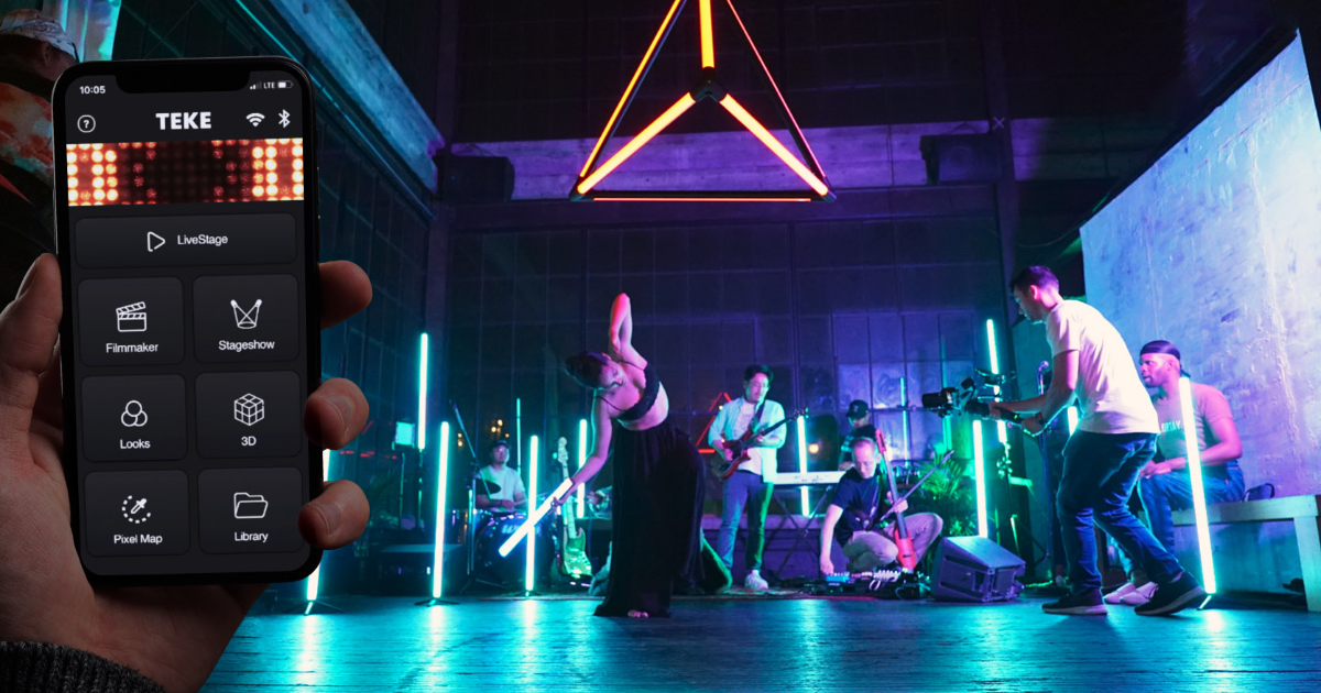 TEKE: DMX Lighting Tech In The Palm Of Your Hand