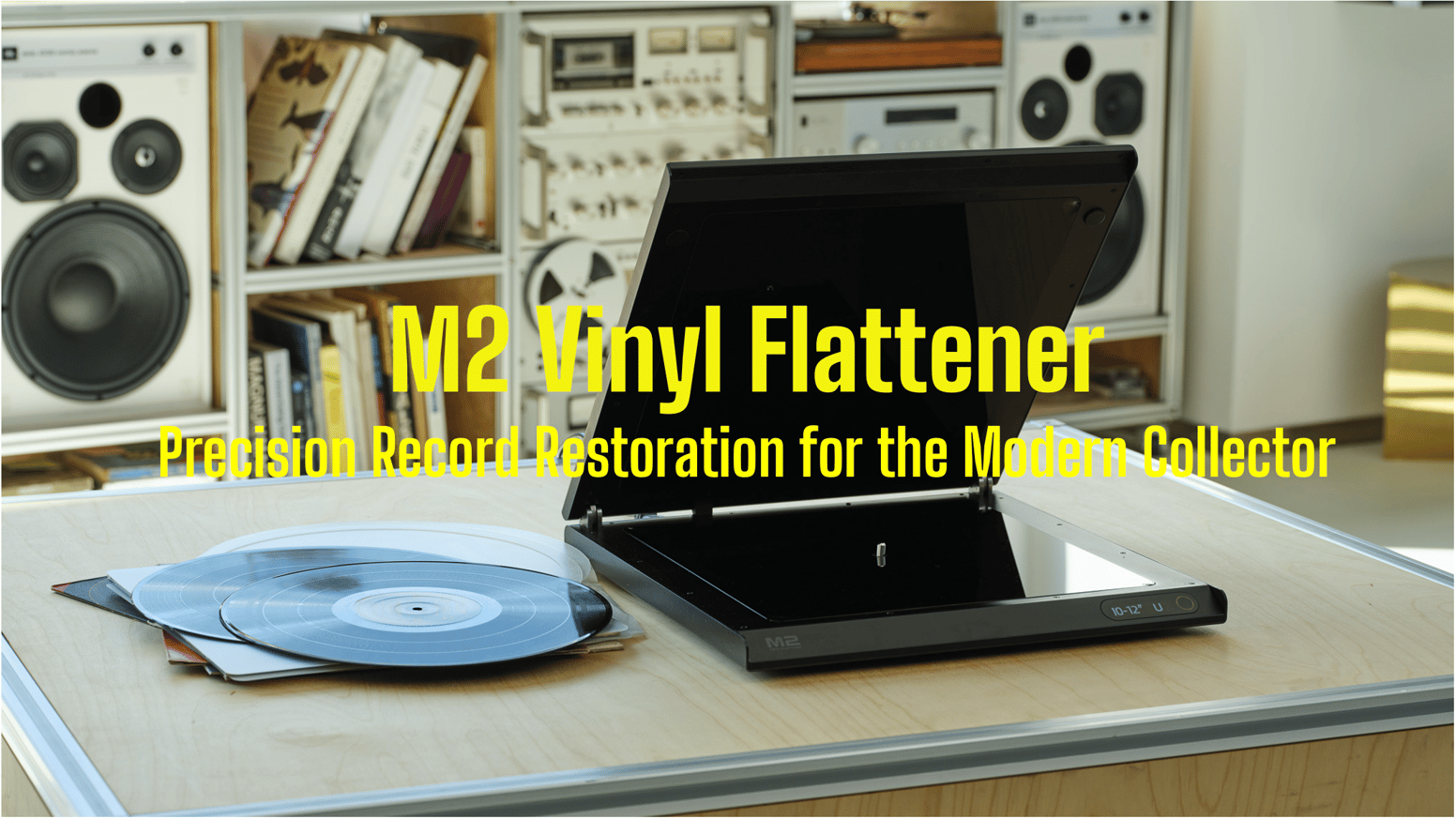 M2 Vinyl Flattener by WHITE BRIDGE Technology