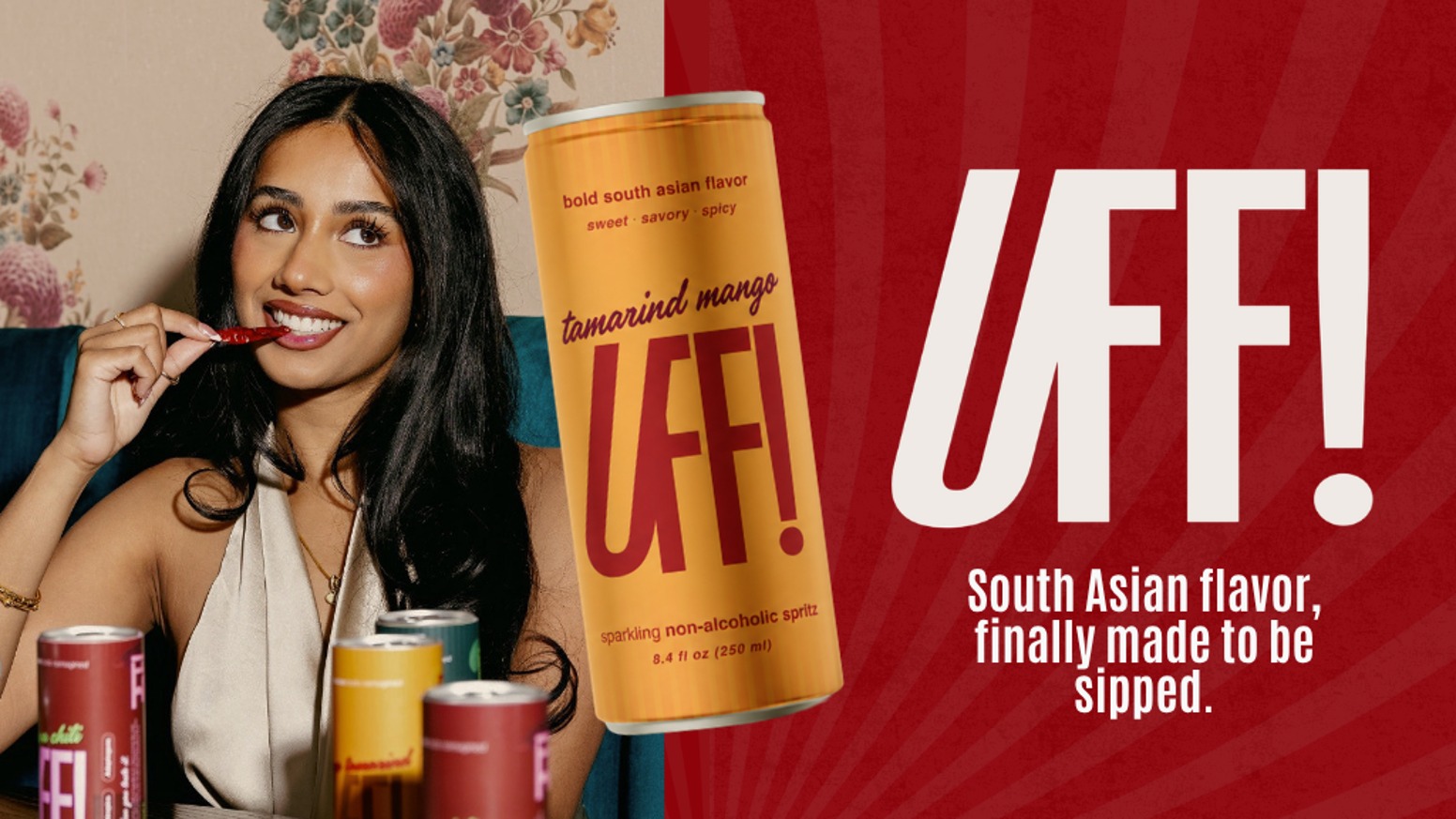 UFF! A Non-Alcoholic South Asian Spritz